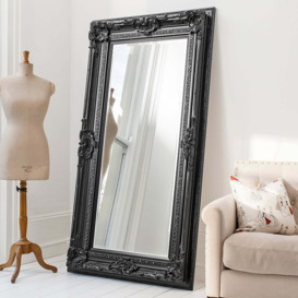 Vasse Leaner Mirror, 99x185cm Black