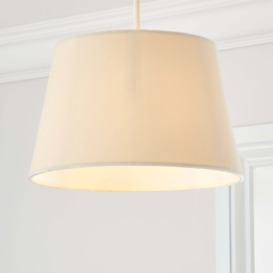 Clara 27cm Tapered Lamp Shade Ivory