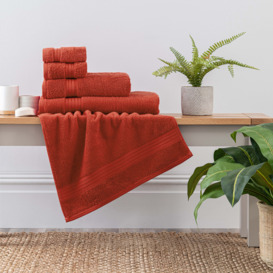 Chilli Egyptian Cotton Towel Red