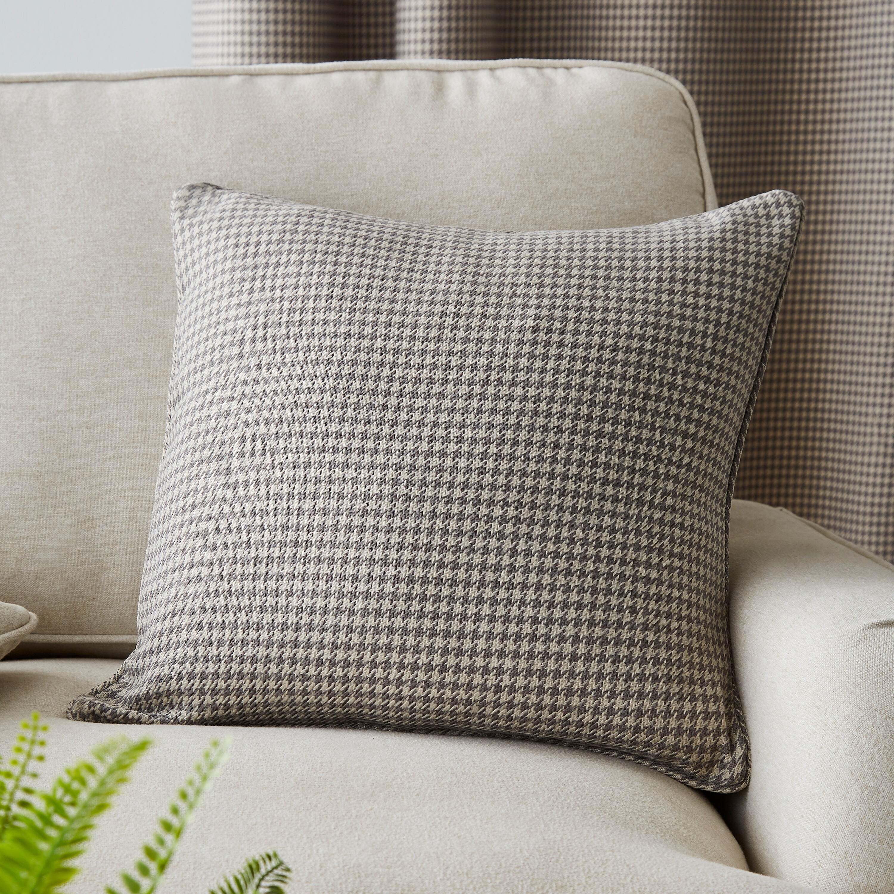 Churchgate Dogtooth Cushion MultiColoured