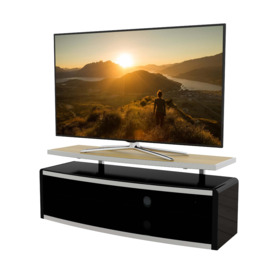 Stage Wide TV Stand Black
