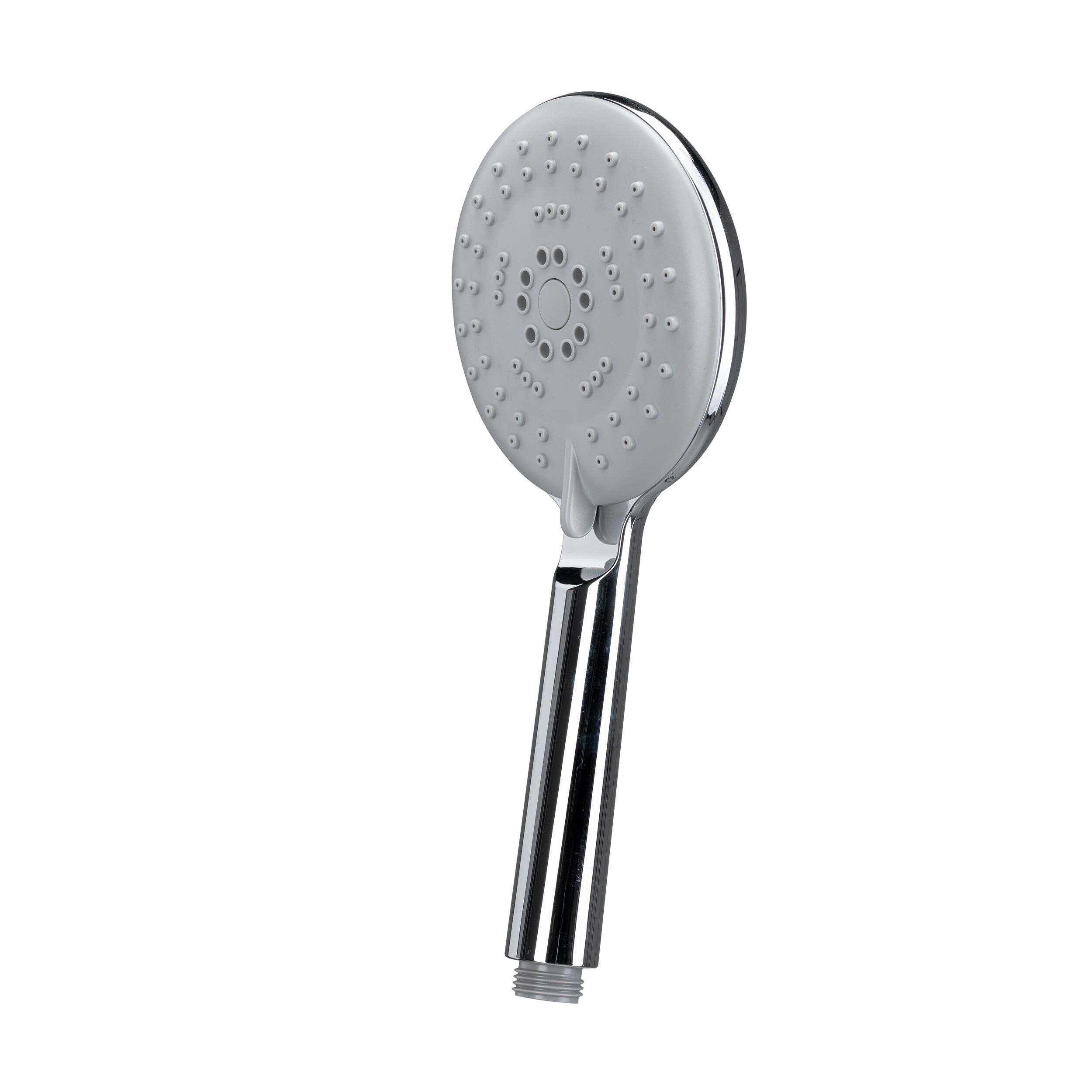 Self Cleaning 5 Function Shower Handset Silver