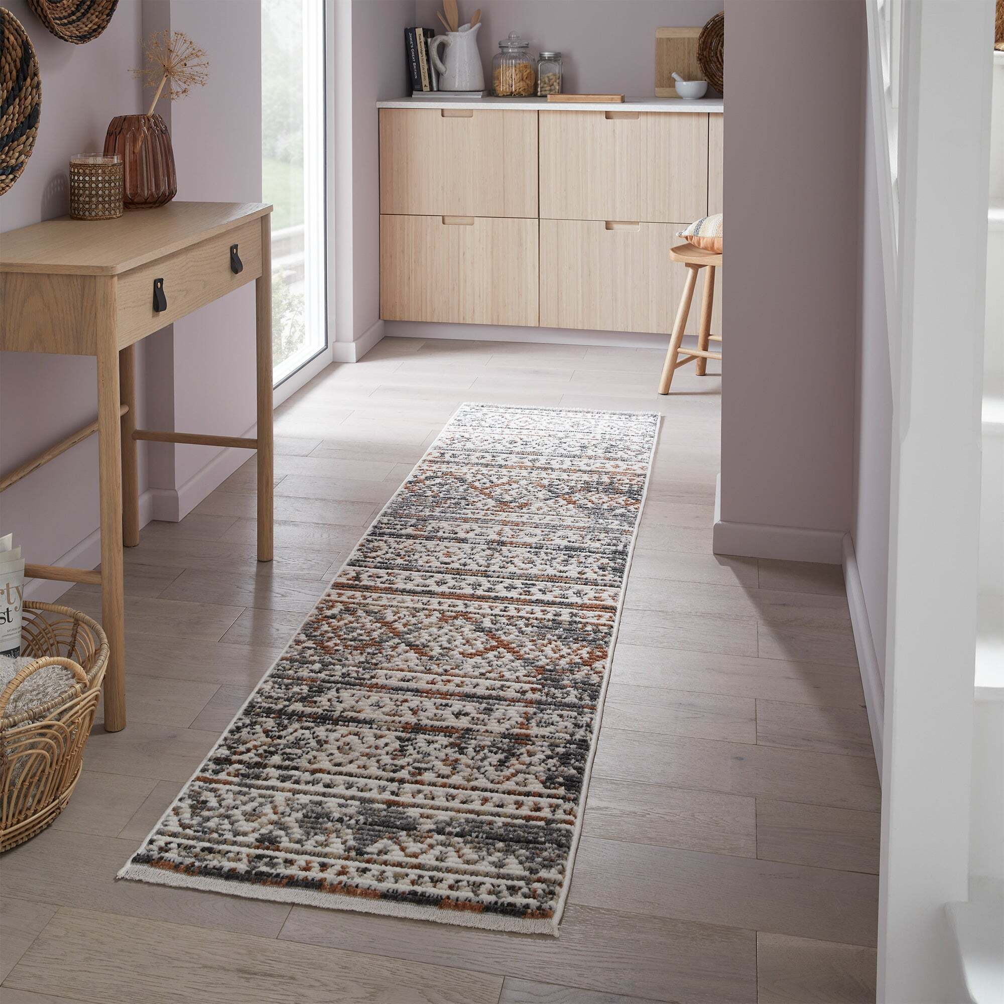 Spencer Flatweave Runner Rust