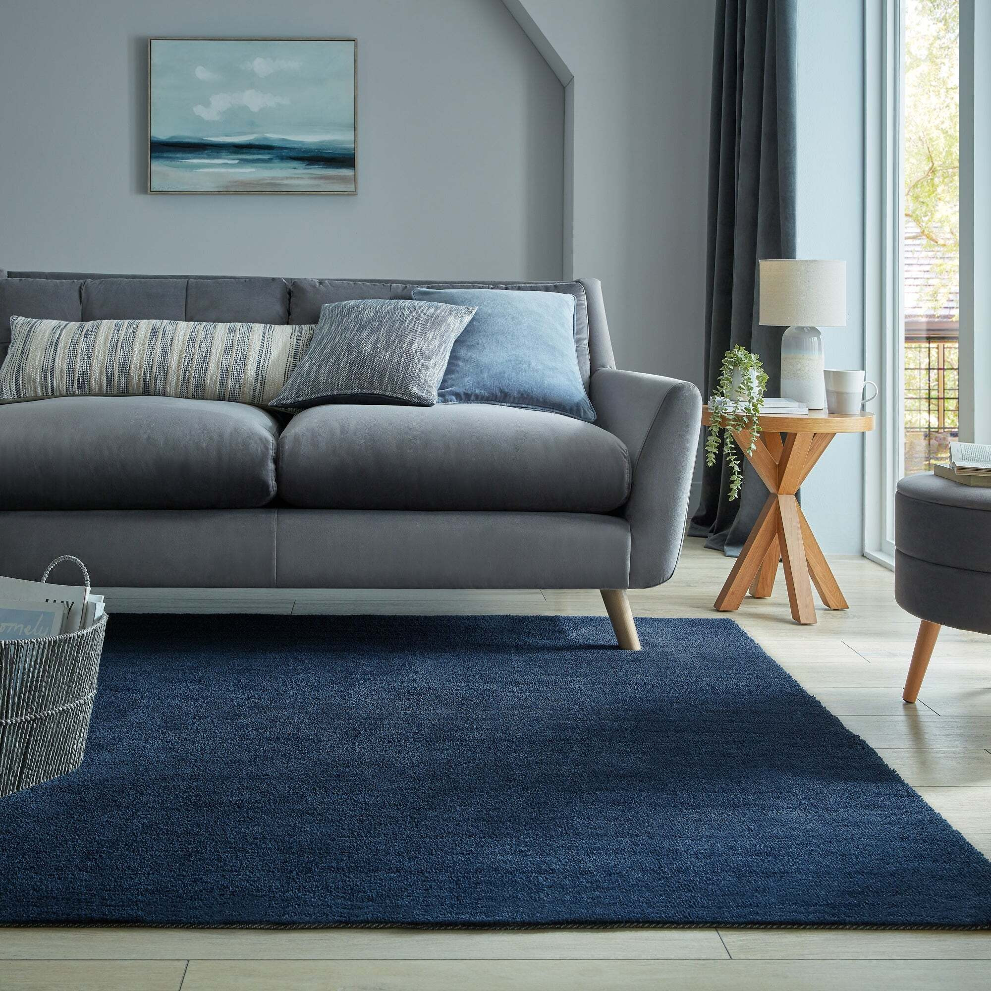 Isla Rug Navy Blue