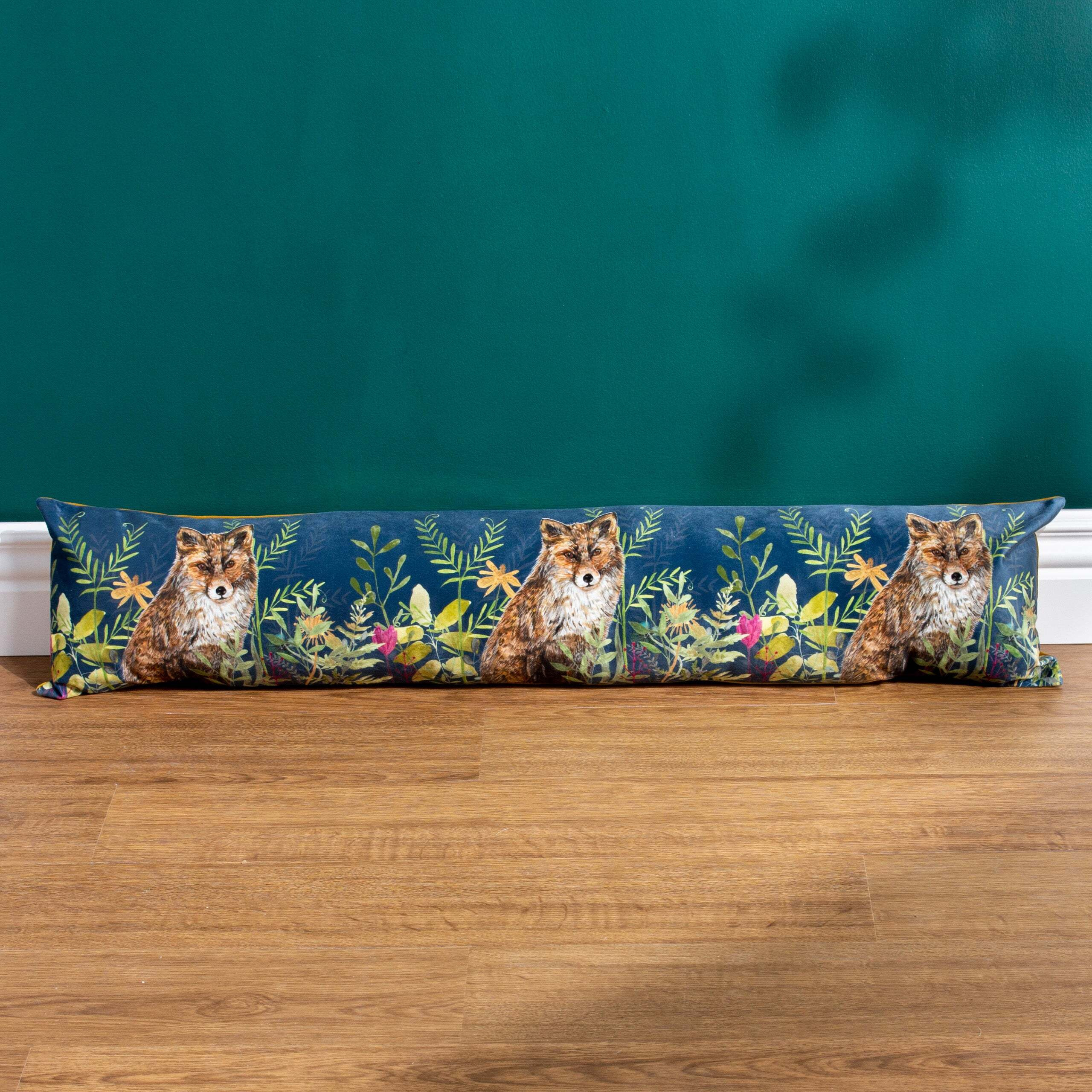 Wylder Nature Willow Fox Draught Excluder Green/Brown