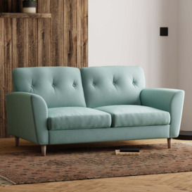 Sven Opulent Velvet 2 Seater Sofa Green