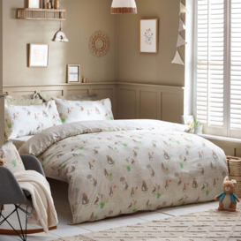 Peter Rabbit™ Classic Duvet Cover and Pillowcase Set Natural