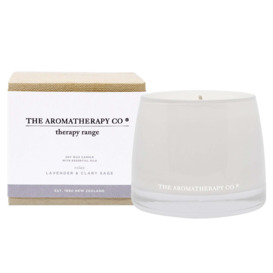 The Aromatherapy Co Therapy Relax Candle 260g White