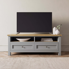 Olney Corner TV Unit for TVs up to 55 Grey