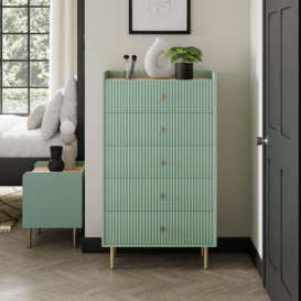 Georgi 5 Drawer Chest Georgi Sage