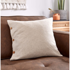 Cotton Linen Cushion Cover Natural