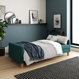 Harlow Storage Sofa Bed Green