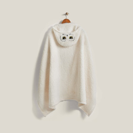 Hedwig Hooded Blanket White