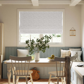 Chartwell Blackout Roman Blind Brown/White
