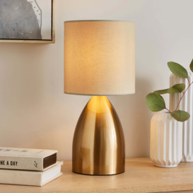 Valletta 3 Stage Touch Table Lamp Natural