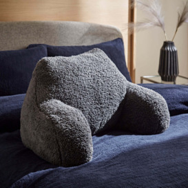 Teddy Bear Cuddle Cushion Teddy Charcoal