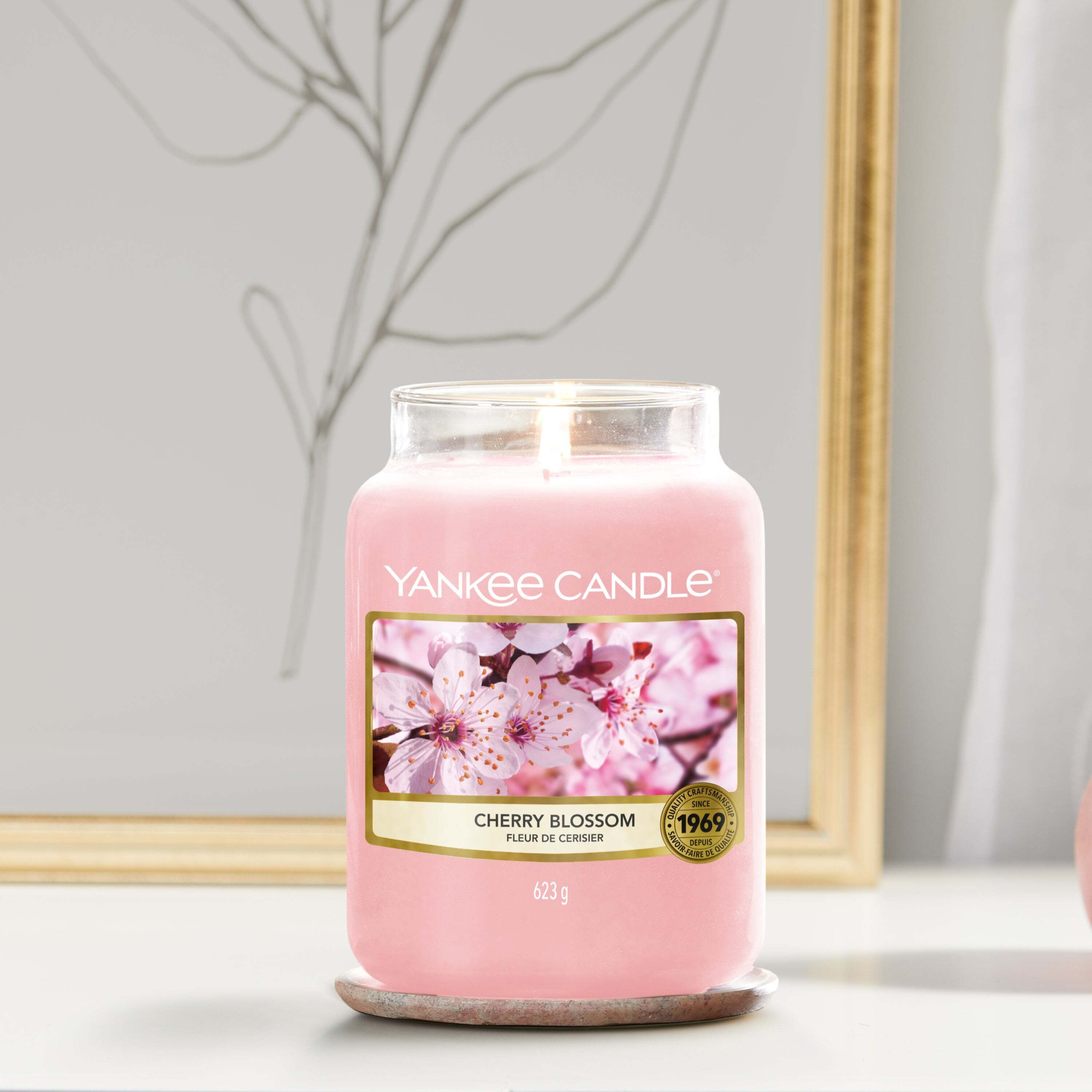 Yankee Candle Cherry Blossom Original Large Jar Candle Pink