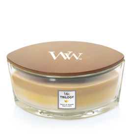 Woodwick Fruits of Summer Ellipse Trilogy Candle Natural
