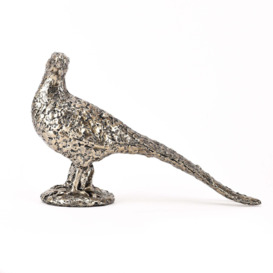 Meg Hawkins Resin Pheasant Ornament Bronze