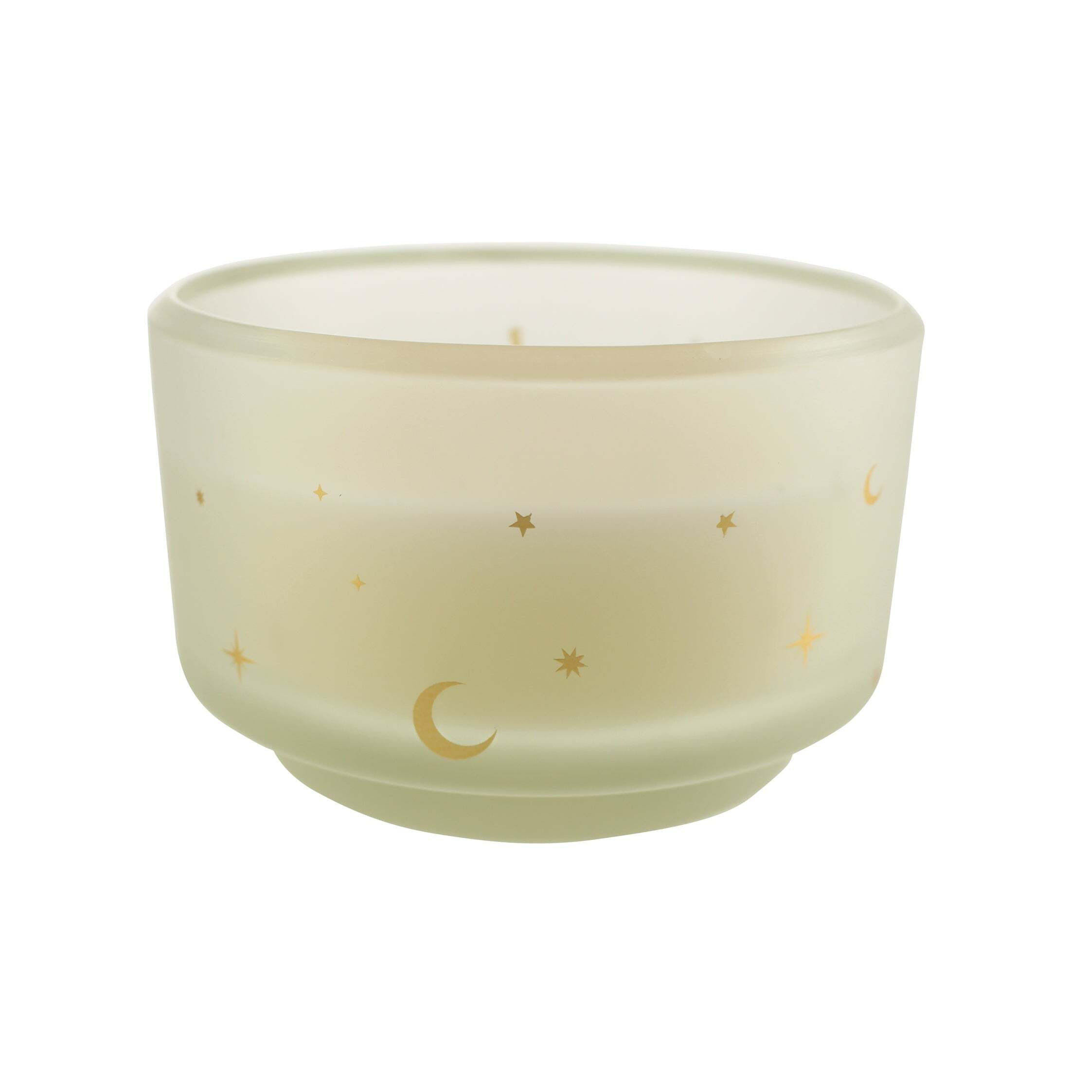 Starry Nights Jasmine & Sweet Vanilla Wick Candle Clear