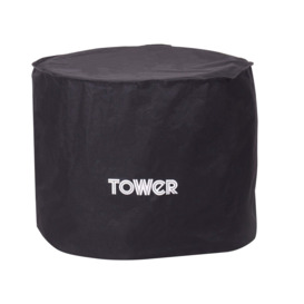 Tower Sphere Pit 'n' Grill Cover Black