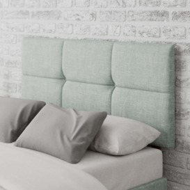 Caine Pure Pastel Cotton Headboard green