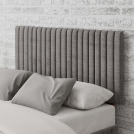 Grant Firenze Velour Headboard Silver