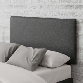 Garland Saxon Twill Headboard Charcoal