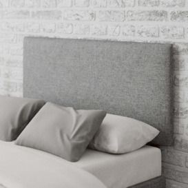 Garland Saxon Twill Headboard Grey