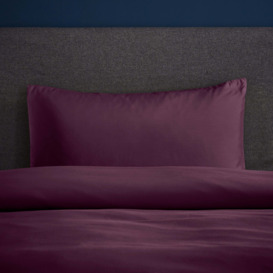 Fogarty Soft Touch Housewife Pillowcase Pair Plum Purple