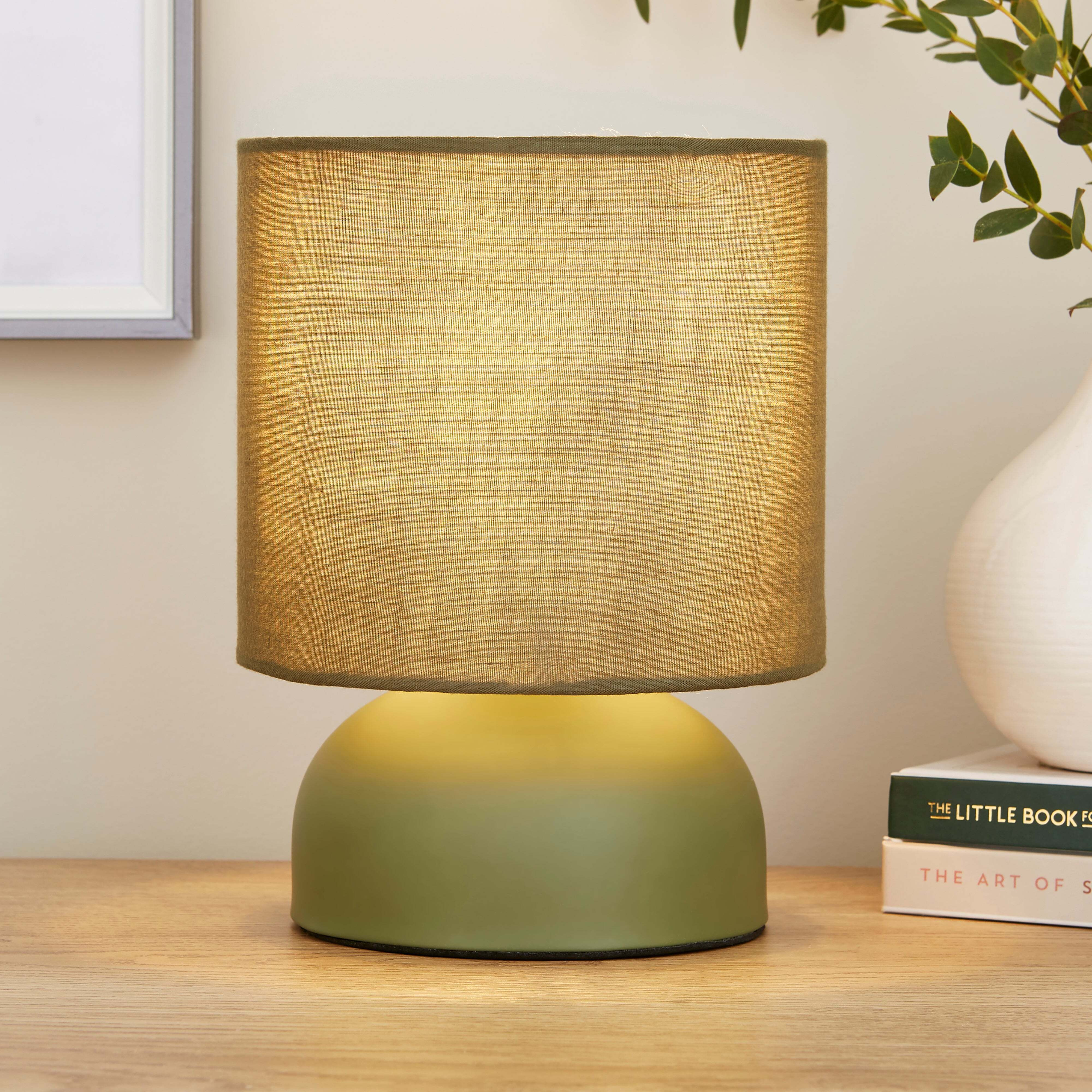 Sicily Touch Table Lamp Green