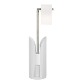 Cocoon Toilet Roll Holder White