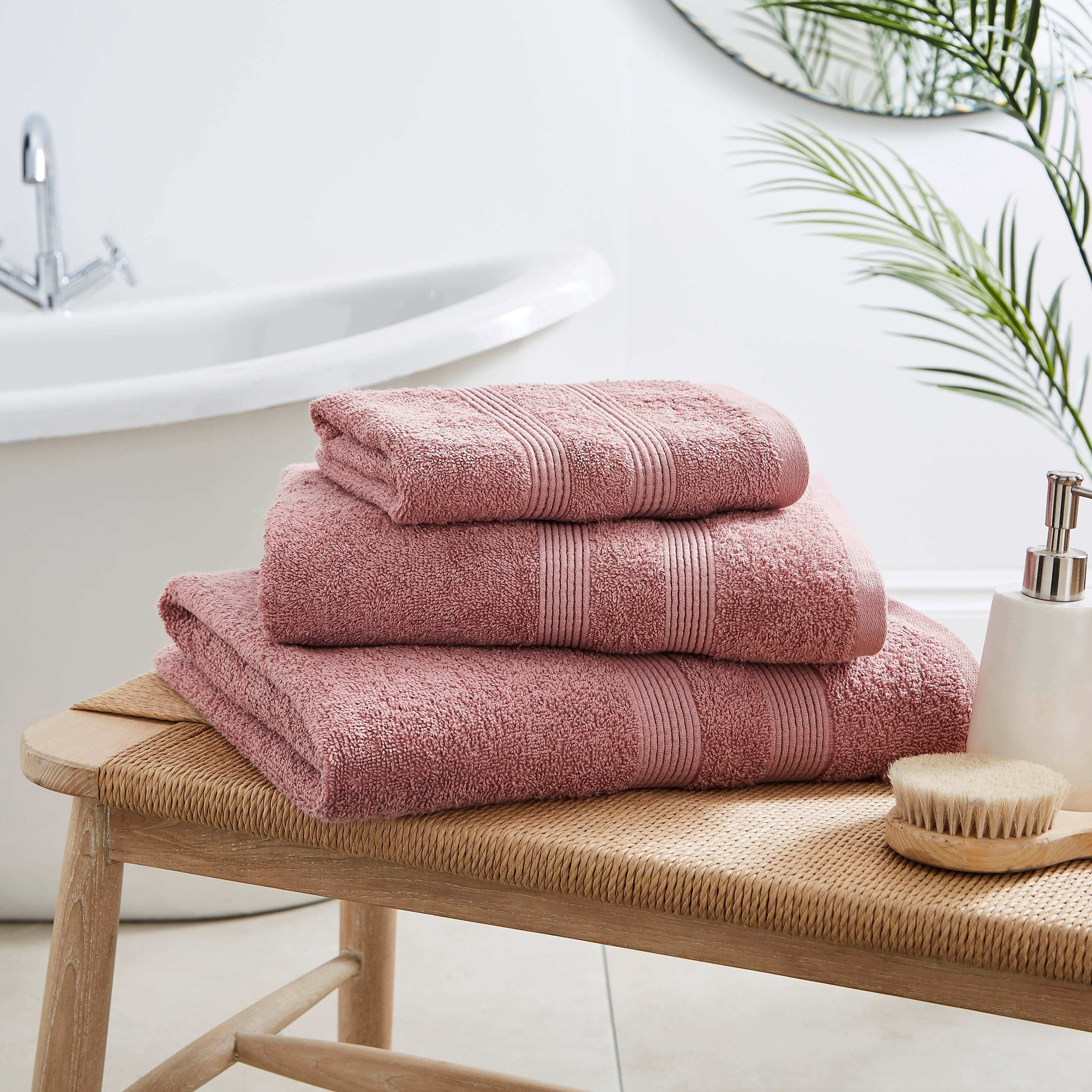 So Soft Cotton Rose Towel Rose