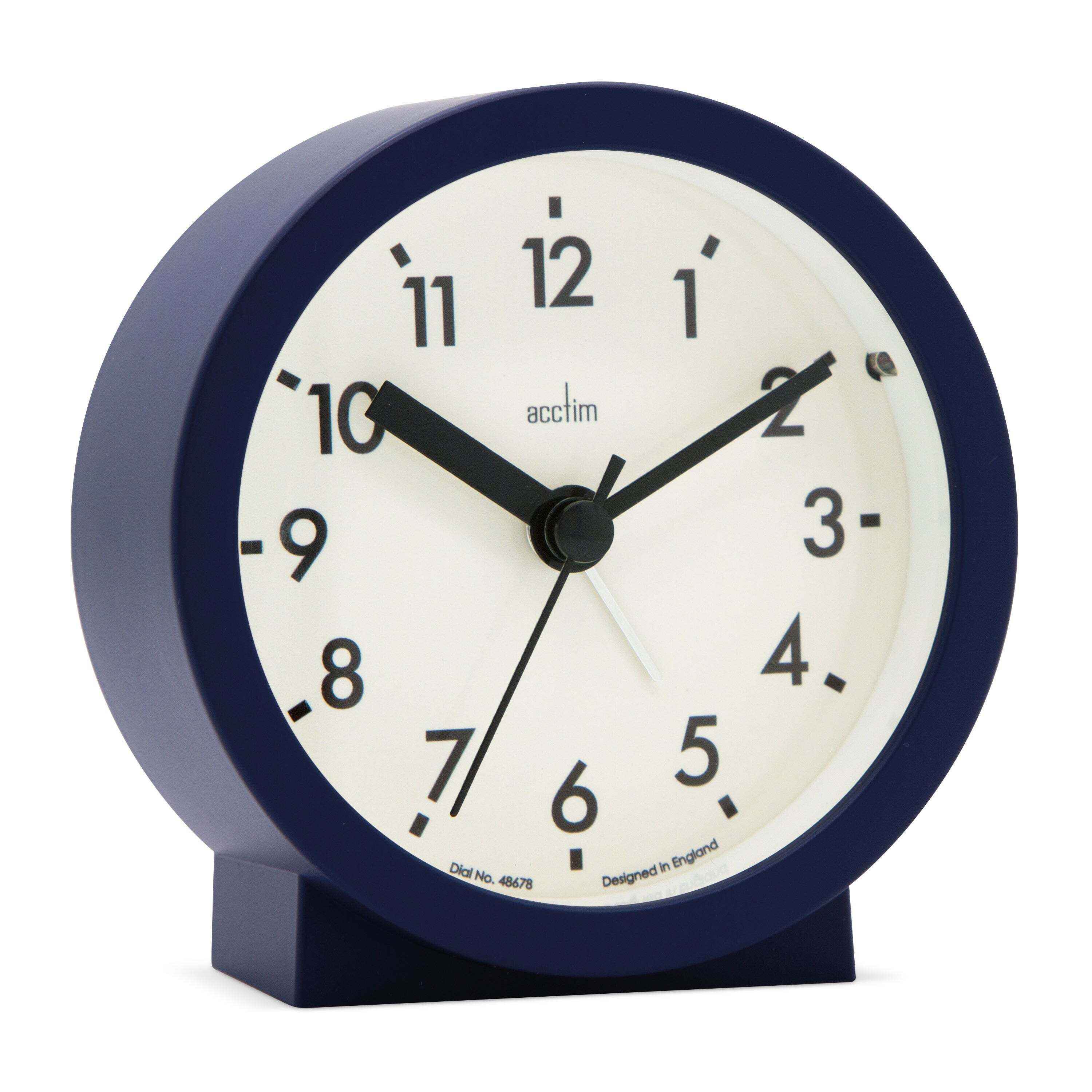 Acctim Gaby Small Alarm Clock Blue