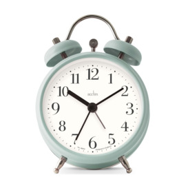 Acctim Shefford Small Alarm Clock Green