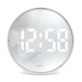 Acctim Il Giro Digital Alarm Clock White