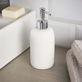 Modern Luxe Soap Dispenser White