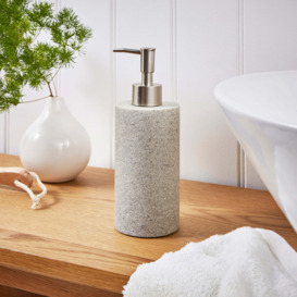 Recycled Polyresin Soap Dispenser Grey
