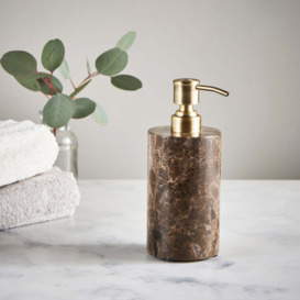 Dorma Purity Marble Soap Dispenser Stone (Brown)
