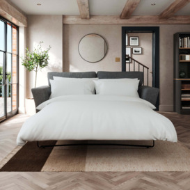 Blakeney Sofa Bed Tonal Weave Charcoal