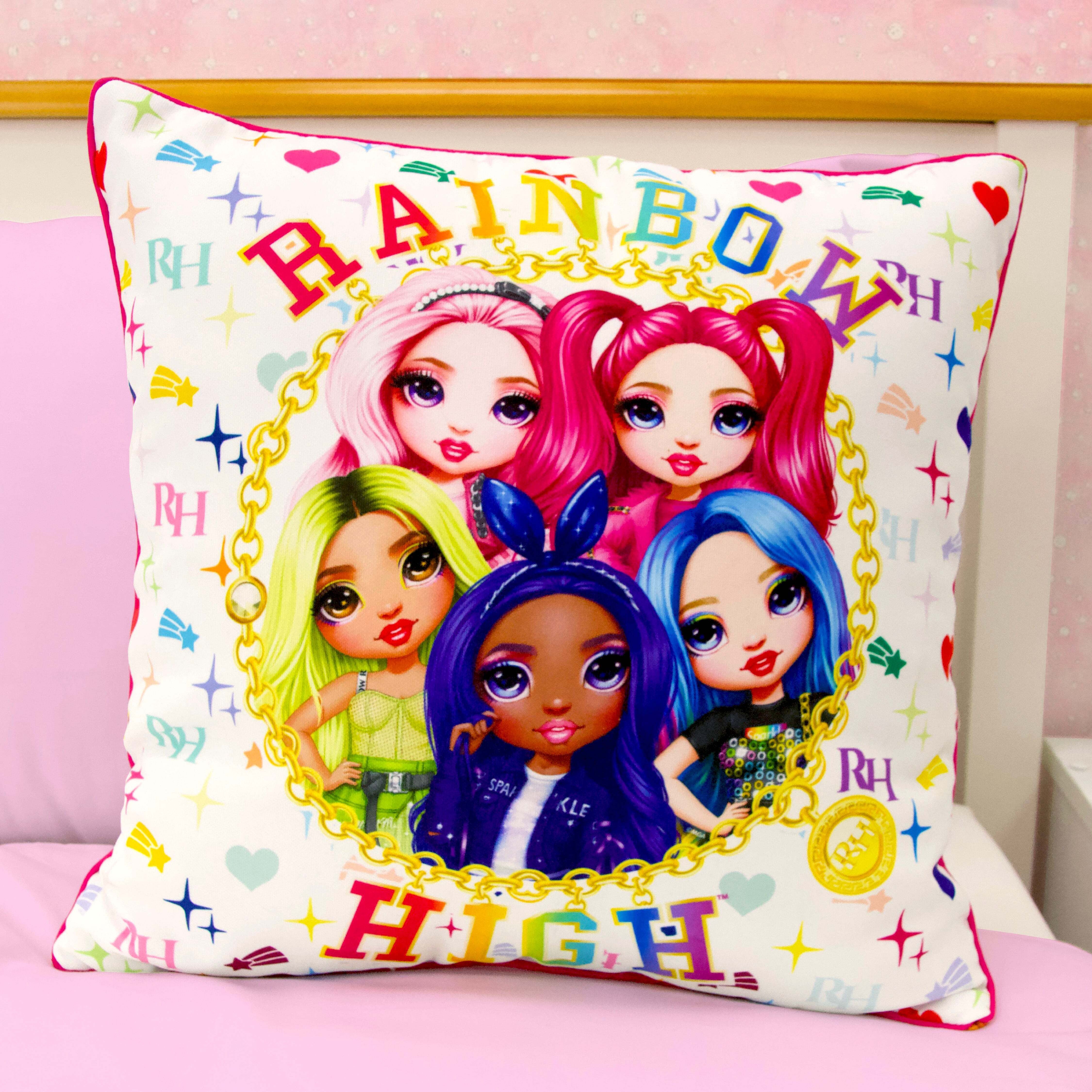 Rainbow High Sparkle Cushion Pink/Blue/Yellow