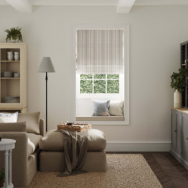 Churchgate Belton Stripe Natural Roman Blind Natural