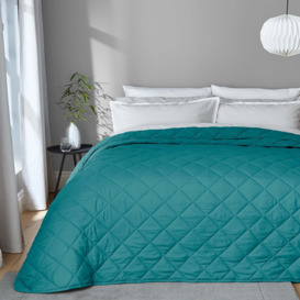 Helston Bedspread Peacock