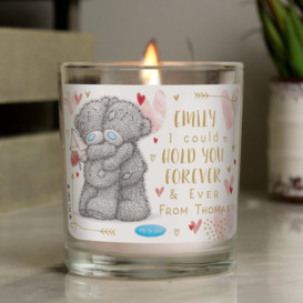 Personalised Me To You Hold You Forever Jar Candle MultiColoured