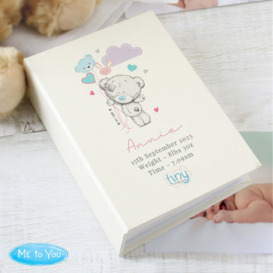 Personalised Tiny Tatty Teddy Pink Photo Album with Sleeves White