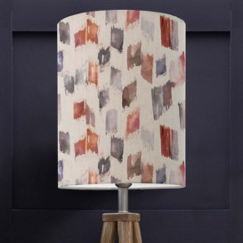 Arwen Cylinder Lamp Shade Arwen Scarlet Red