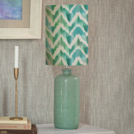 Inopia Table Lamp with Savh Shade Savh Turquoise Blue