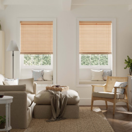 Jute Bamboo 50mm Slats Venetian Blind Natural