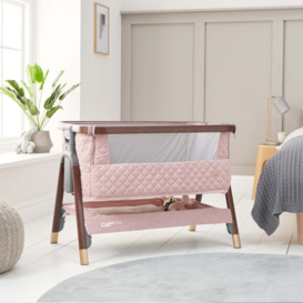 CoZee Luxe Bedside Crib Pink