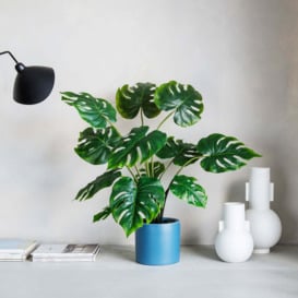 Artificial Swiss Cheese Plant Green